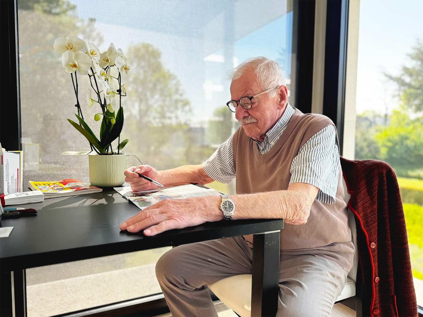 woonzorgcentrum orelia dilhome dilbeek bewoner